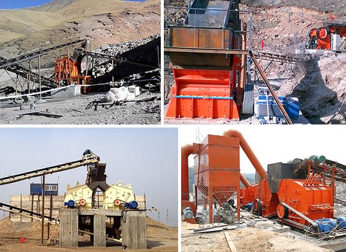 50tph反擊破現場作業圖 50tph反擊破現場作業圖