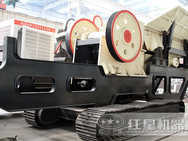 履帶式移動碎石機