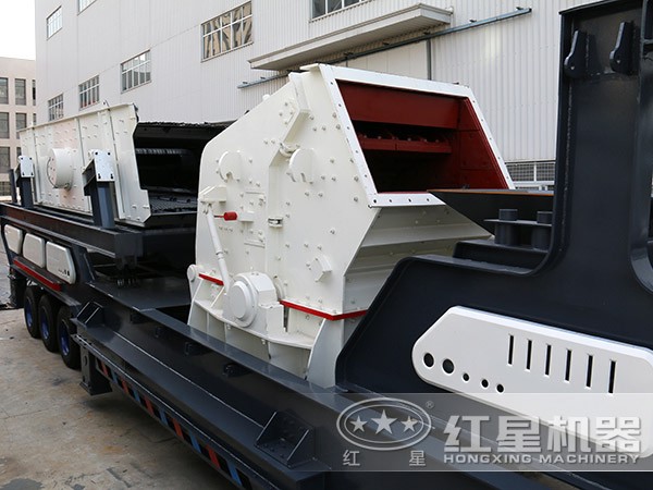 輪胎反擊破移動破碎站 輪胎反擊破移動破碎站