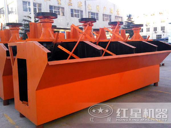 選精礦浮選機廠區圖