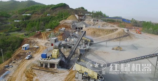 桐柏石料生產(chǎn)線