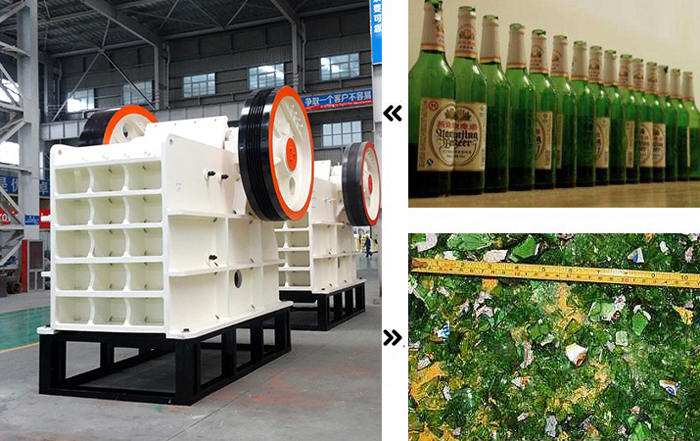 玻璃粗碎后成品 玻璃粗碎后成品