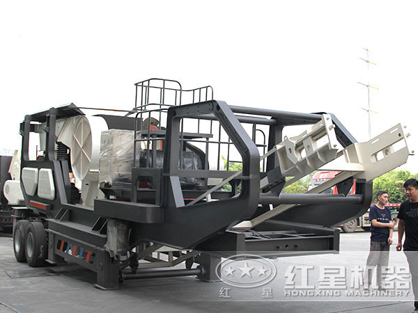 車載流動碎石機