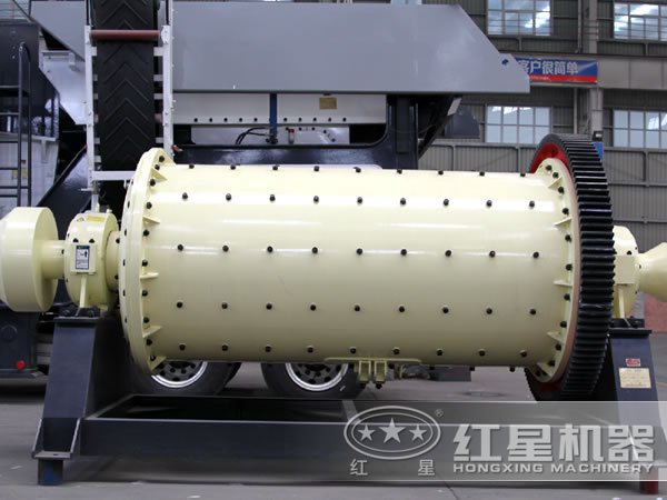 石英石棒磨式制砂機廠區圖