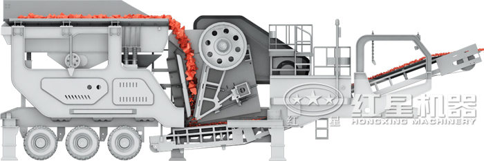 hd86式移動(dòng)破碎站結(jié)構(gòu)圖 hd86式移動(dòng)破碎站結(jié)構(gòu)圖