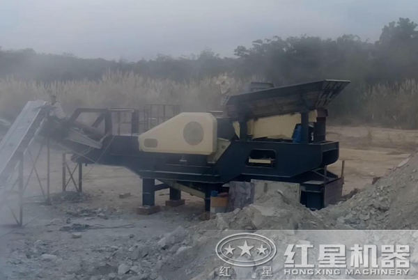顎式移動破碎機用來生產(chǎn)石子
