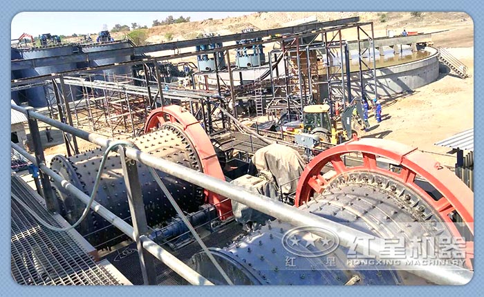 紅星球磨機客戶現(xiàn)場