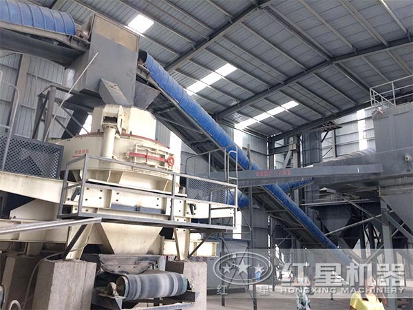 制砂機(jī)生產(chǎn)線現(xiàn)場(chǎng)圖 制砂機(jī)生產(chǎn)線現(xiàn)場(chǎng)圖