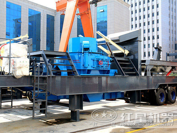 車載式制砂機圖 車載式制砂機圖