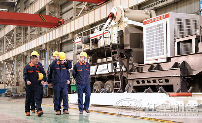 大型規范的生產車間圖