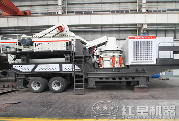 200tph移動圓錐破碎機