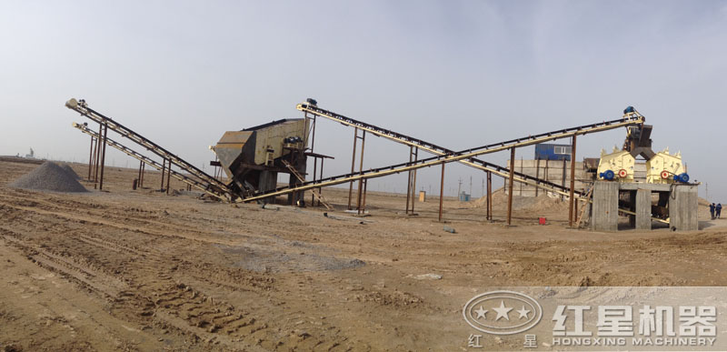 山石破碎生產(chǎn)線工藝流程