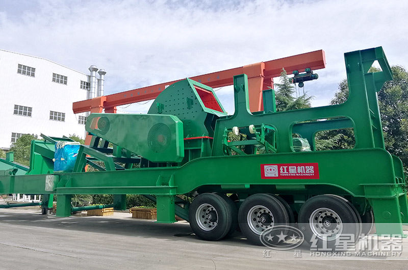 移動式重型錘式破碎機