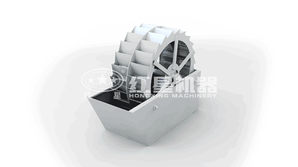 2914洗砂機清洗砂石作業展示