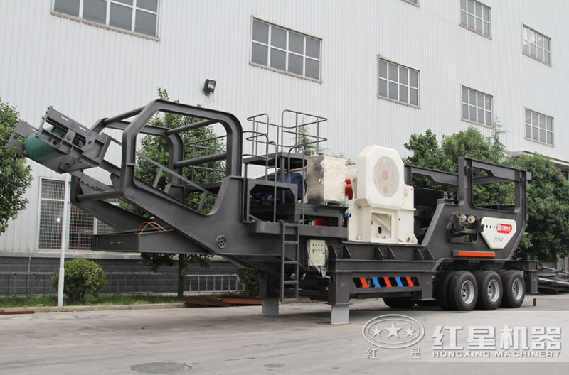 輪胎式移動破碎站 輪胎式移動破碎站