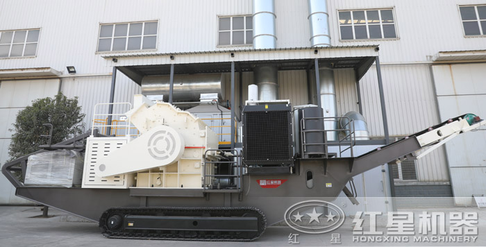 紅星履帶移動(dòng)破碎設(shè)備