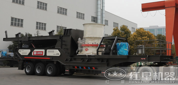 新型移動單缸破碎機發貨圖 新型移動單缸破碎機發貨圖