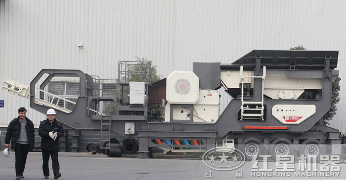 輪胎移動破碎機 輪胎移動破碎機