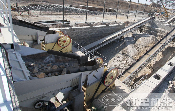 石料碎石機(jī)應(yīng)用現(xiàn)場