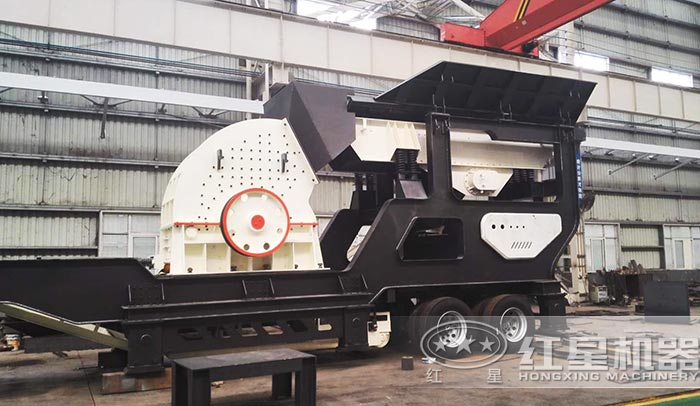 移動(dòng)破碎站搭載重錘破 移動(dòng)破碎站搭載重錘破