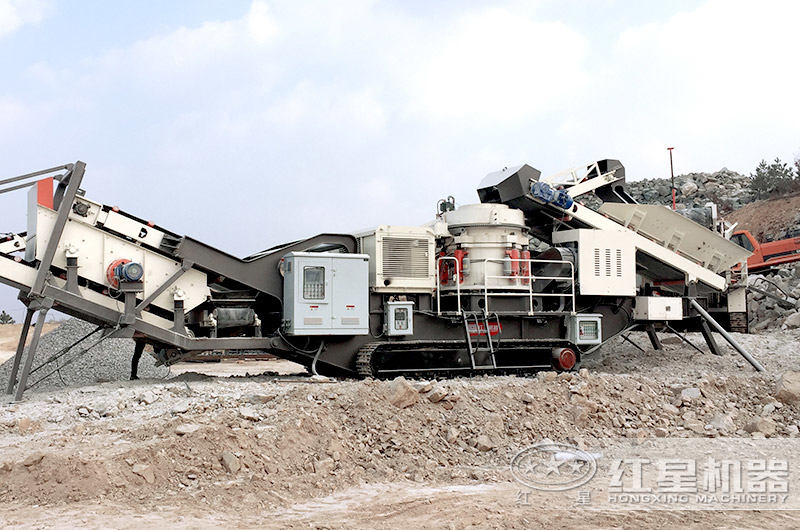 履帶移動石頭破碎機