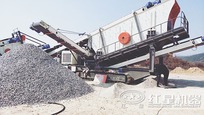 履帶移動破碎機