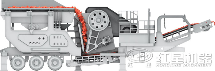 移動(dòng)顎式破碎機(jī)結(jié)構(gòu)圖