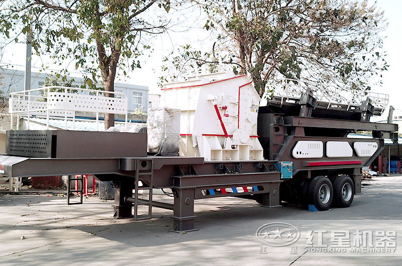 輪胎式礦山破碎機 輪胎式礦山破碎機