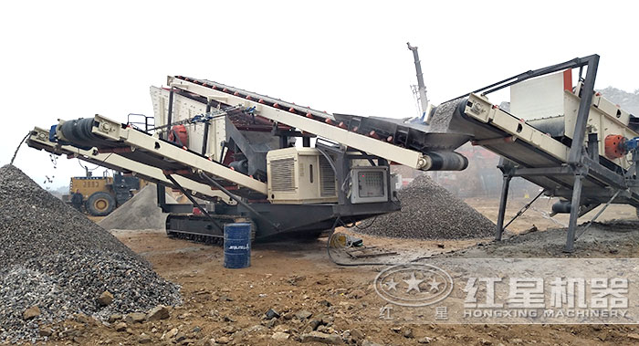 履帶式移動碎石設(shè)備