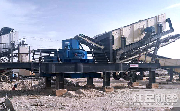 阿曼 時產300T 建筑垃圾制砂移動站 阿曼 時產300T 建筑垃圾制砂移動站