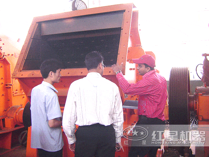 國外用戶到廠參觀 國外用戶到廠參觀