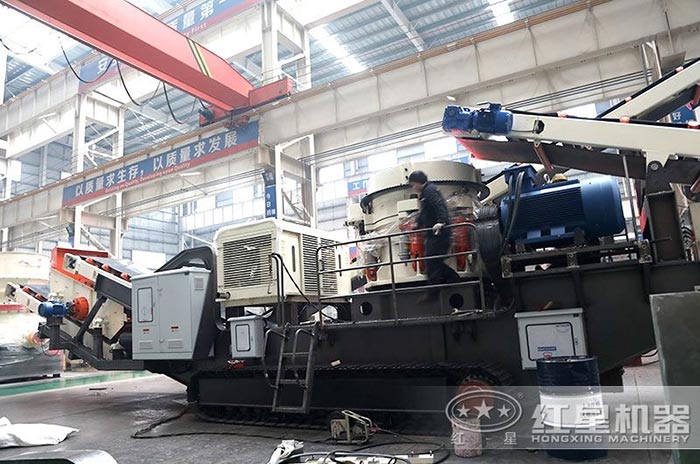 履帶圓錐移動破碎站 履帶圓錐移動破碎站