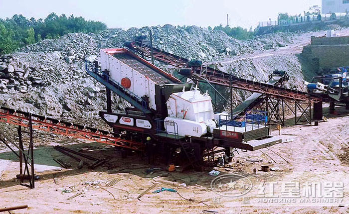 移動PF1214反擊式破碎機(jī)