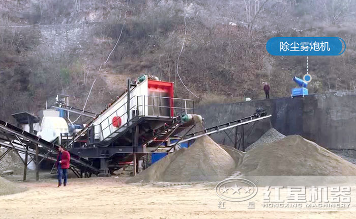 移動制沙生產線