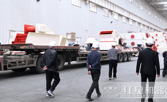 用戶到紅星機(jī)器車間參觀 用戶到紅星機(jī)器車間參觀