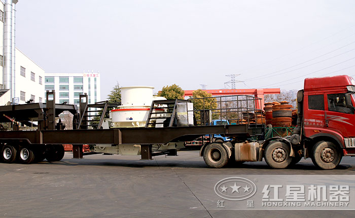 紅星小型一體式制砂機發貨了 紅星小型一體式制砂機發貨了