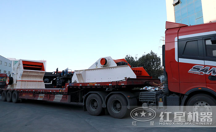 河卵石反擊式破碎機(jī)發(fā)貨