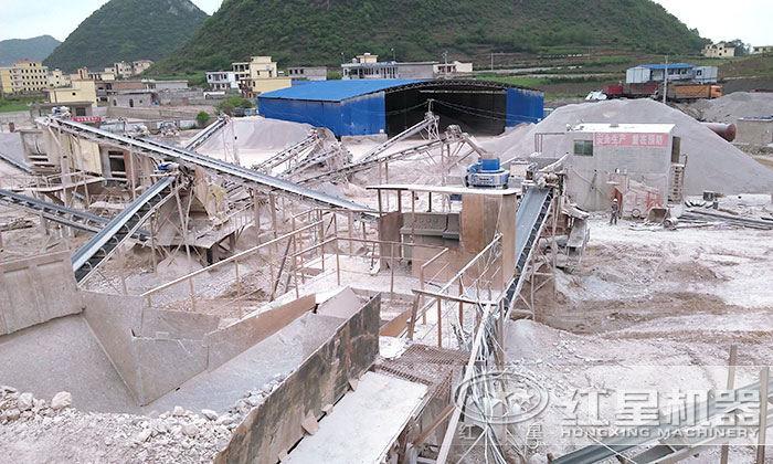 制砂生產線現場 制砂生產線現場