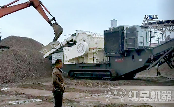 移動制沙作業現場