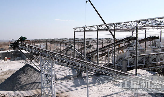 機制砂生產現(xiàn)場 機制砂生產現(xiàn)場