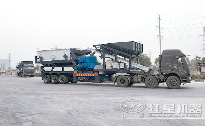 車載移動制砂機 車載移動制砂機