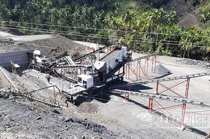 時(shí)產(chǎn)100噸圓錐移動(dòng)式破碎機(jī)生產(chǎn)現(xiàn)場(chǎng)——廣西 時(shí)產(chǎn)100噸圓錐移動(dòng)式破碎機(jī)生產(chǎn)現(xiàn)場(chǎng)——廣西