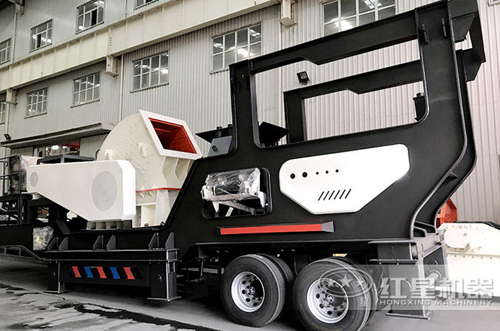 時產150噸移動錘破式制沙設備 時產150噸移動錘破式制沙設備