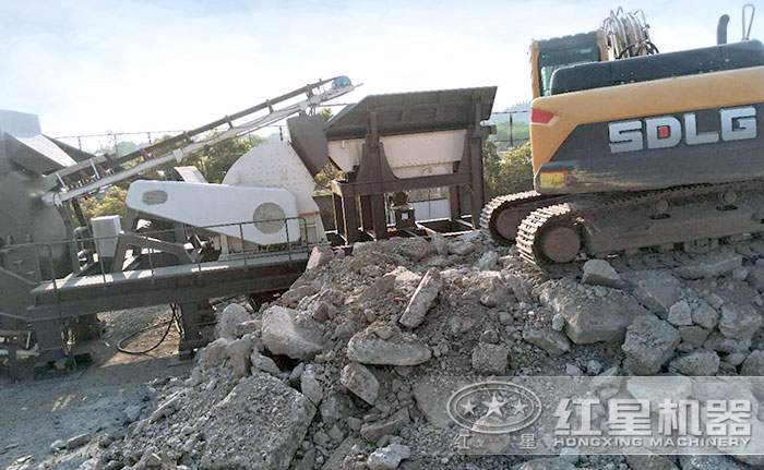 移動錘式破碎機 移動錘式破碎機