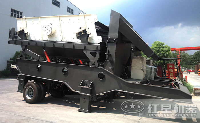 移動式泥石分離機