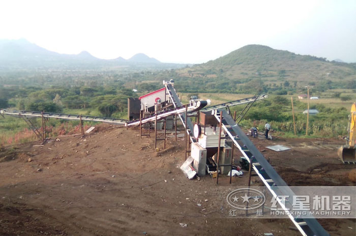 碎砂生產線現場 碎砂生產線現場