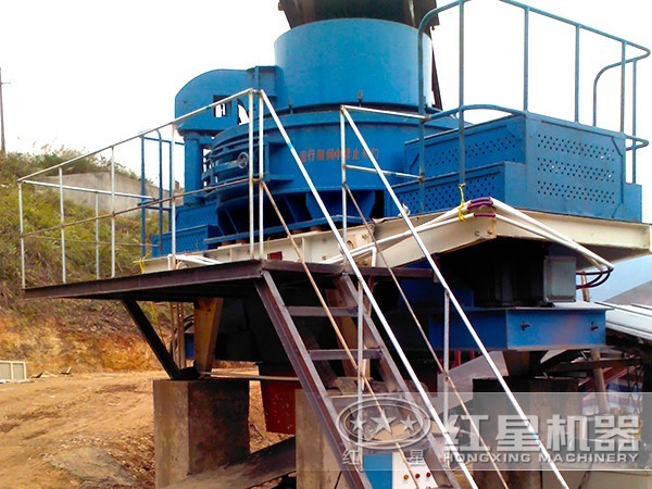 制砂生產(chǎn)線現(xiàn)場