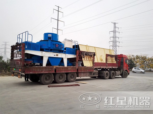 環(huán)保打砂機(jī)發(fā)貨現(xiàn)場(chǎng)