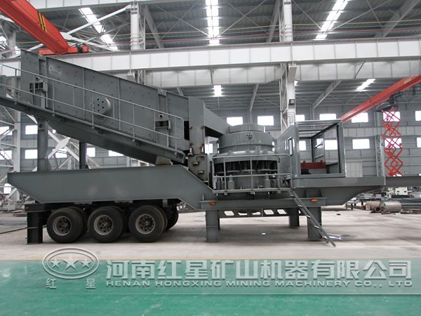 圓錐破移動破碎站