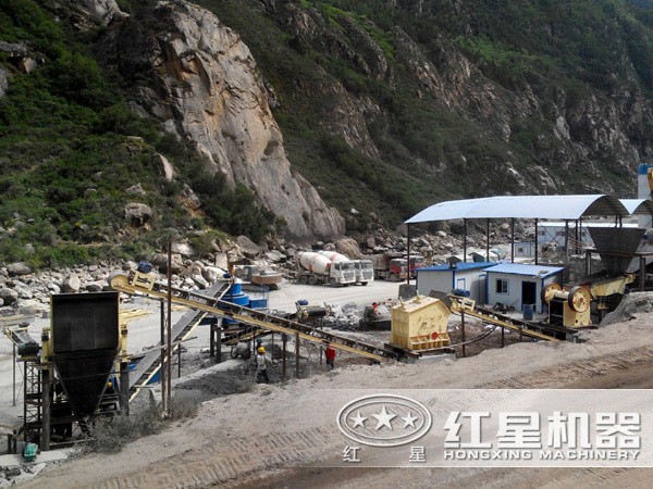 石子制砂生產(chǎn)線